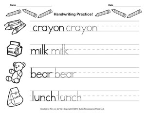 Kindergarten-Writing-Paper